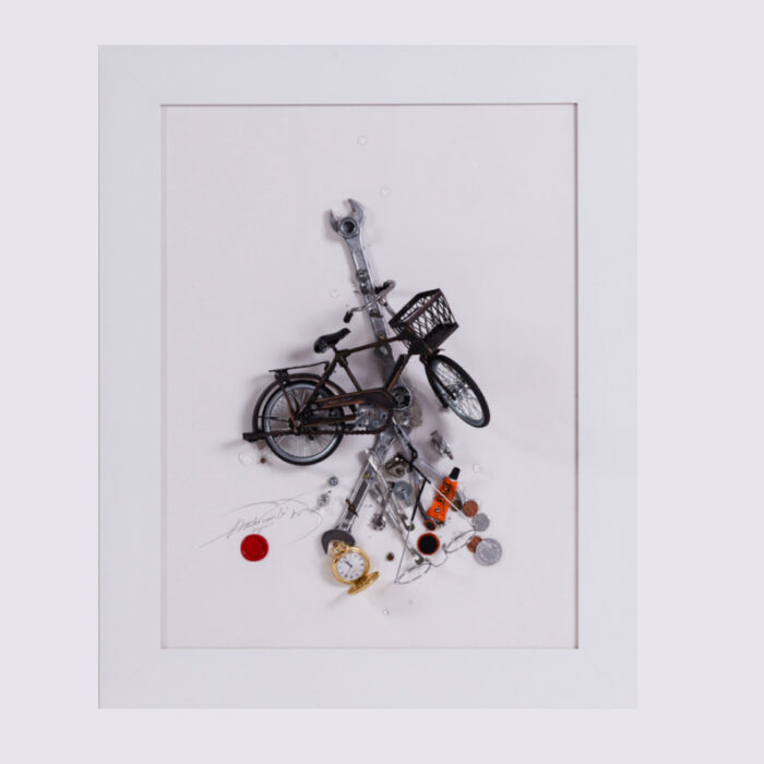 A bicyclette